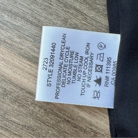 Tory Burch Lottie Turquoise Embroidered Yoke Black Silk Shift Mini Dress Size 12 - Picture 8 of 16